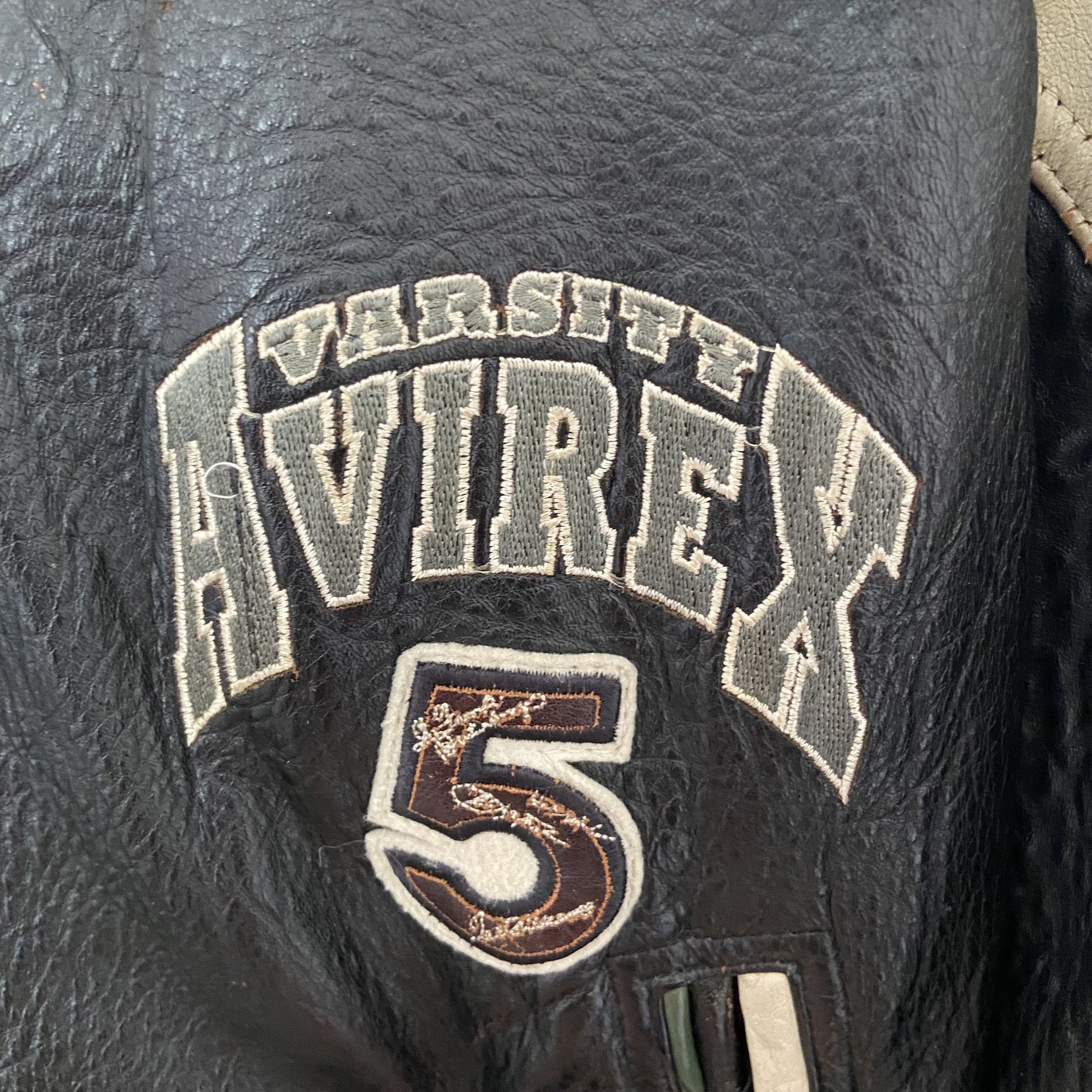 Avirex Varsity Jacket Avirex Leather Jacket - Northwest Wild