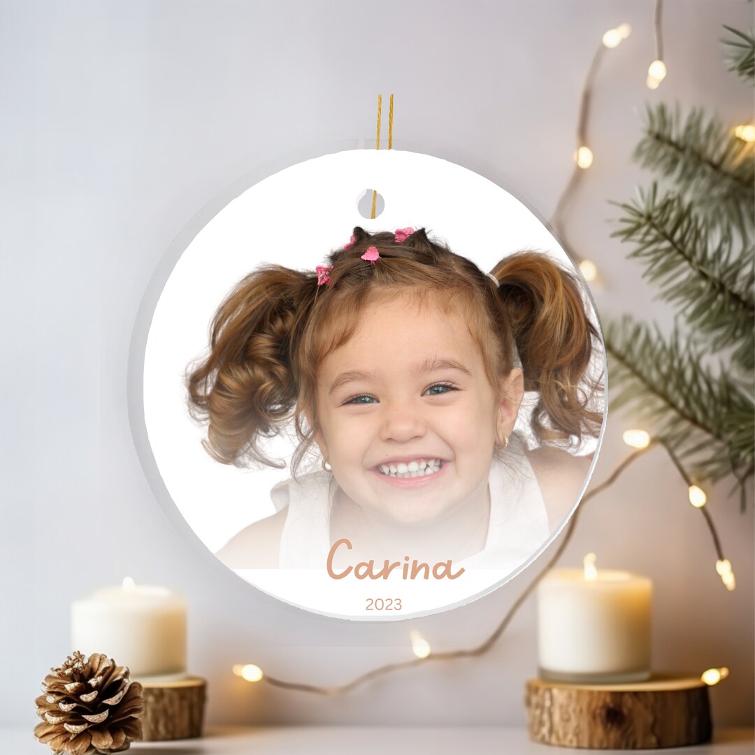 Giftful Familychild Christmas Ornament, Babyshowerornament Gift, Baby Naming Gift, Personized