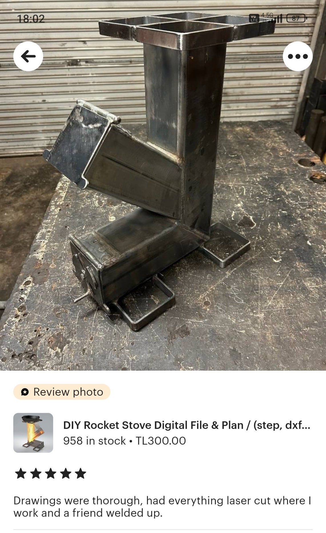 Plan y archivo digital DIY Rocket Stove / paso, dxf, dwg, pdf - Etsy España
