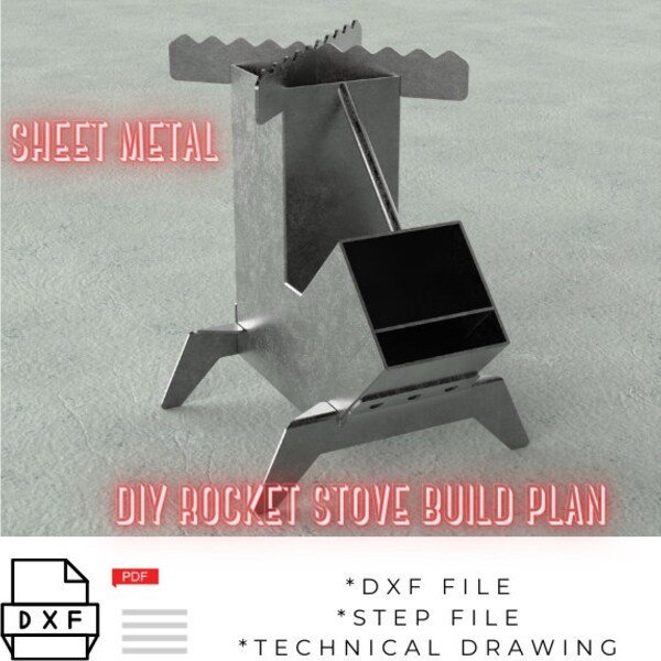 Rocket Stove Design - Etsy