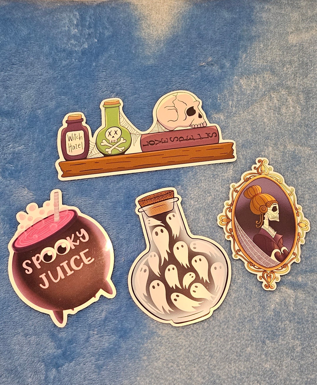 Spooktacular Halloween Stickers - Etsy
