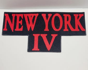 NEW YORK IV - Mayhem Ball Final Night - 4.13.26 -Madison Square - Extra Large Embroidered Patch 12inch x 6.25inch