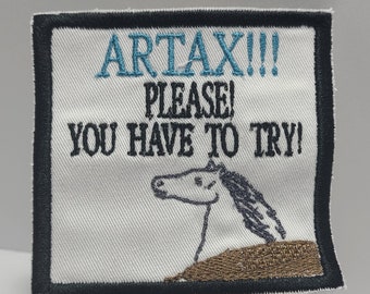 ARTAX Swamp Of Saddness - The NeverEnding Story Filmscène Citaat Geborduurde Opnaai Patch Meme