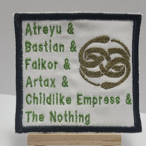 NEVERENDING STORY 1984 Movie Embroidered Sew-On Patch Meme