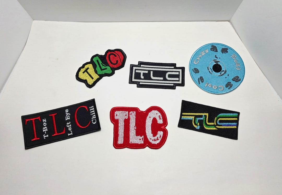TLC (band) Album Logos - Embroidered Patch - Crazysexycool - Fanmail ...