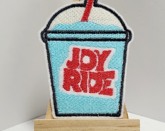 JOYRIDE - PERIOD - Kesha . Blue Slushie Embroidered Patch