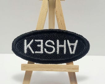 Kesha - Gag Order Album Font Lettering - K5 - Embroidered Patch