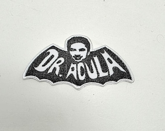 SCRUBS TV Show - Dr. Acula - Vampire Doctor JD - Embroidered Patch