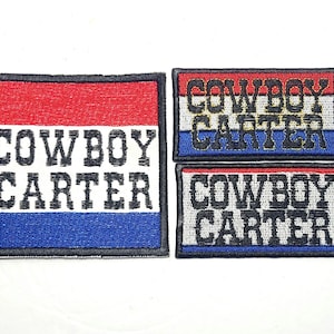 COWBOY CARTER Embroidered Patch Inspired by Bey once