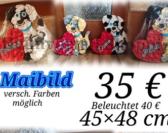 Hundi Hund Personalisierbar Maiherz Maibild