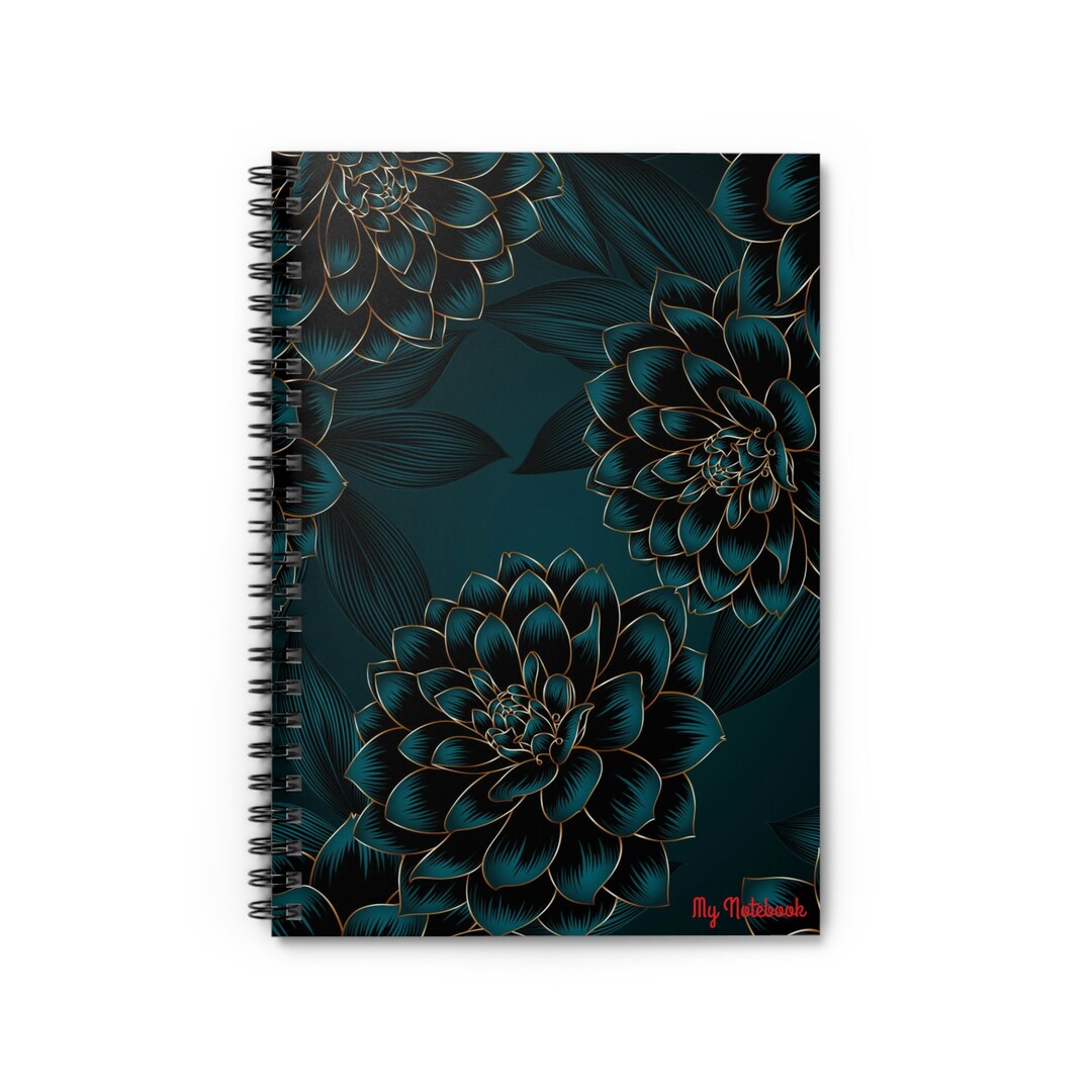 Spiral Notebook - Ruled Line - Etsy Canada