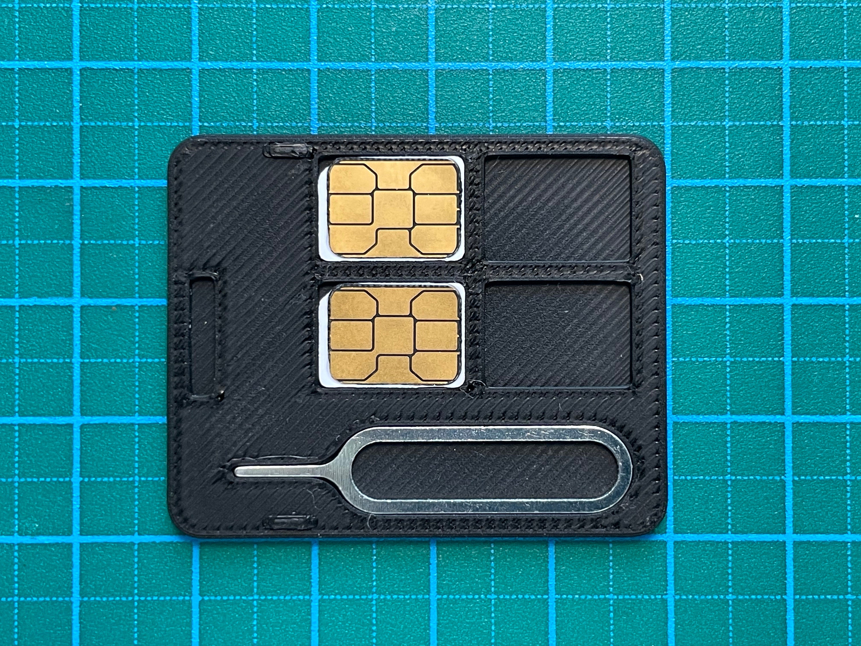 SIM Card Travel Case 4x Nano - Etsy