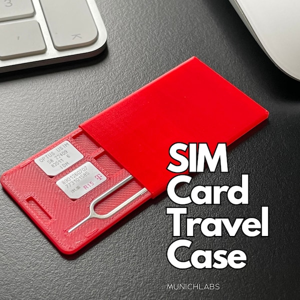 SIM Card Travel Case (7x Nano)