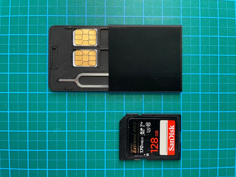 SIM Card Travel Case 4x Nano - Etsy