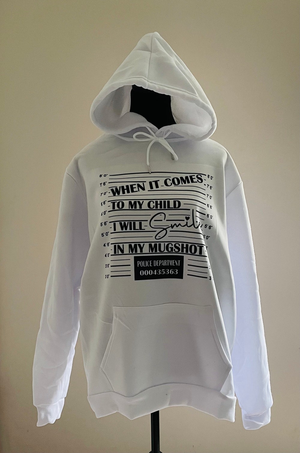 Murder Hoodie ~ Horror Hoodie ~ Smile In My Mugshot ~ Mugshot Hoodie ~ Custom Hoodie ~ Winter Hoodie ~ Halloween ~ Hoodies Designed By Shirttrendz