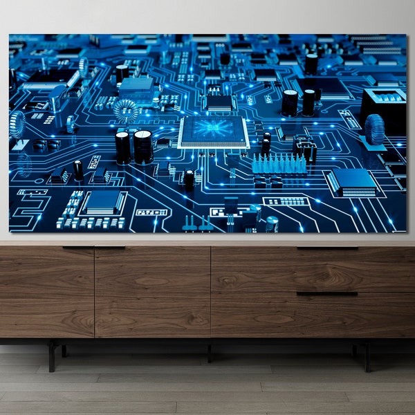 Circuit Board Art Etsy