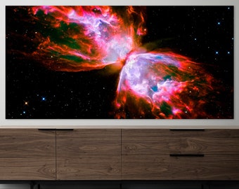The Butterfly Nebula Canvas, Huge Canvas Art, Space Wall Art, Cosmic Canvas, Hubble Space Telescope Canvas, The Bug Nebula, NGC 6302