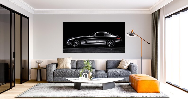 Luxury Car Wall Art main image 1