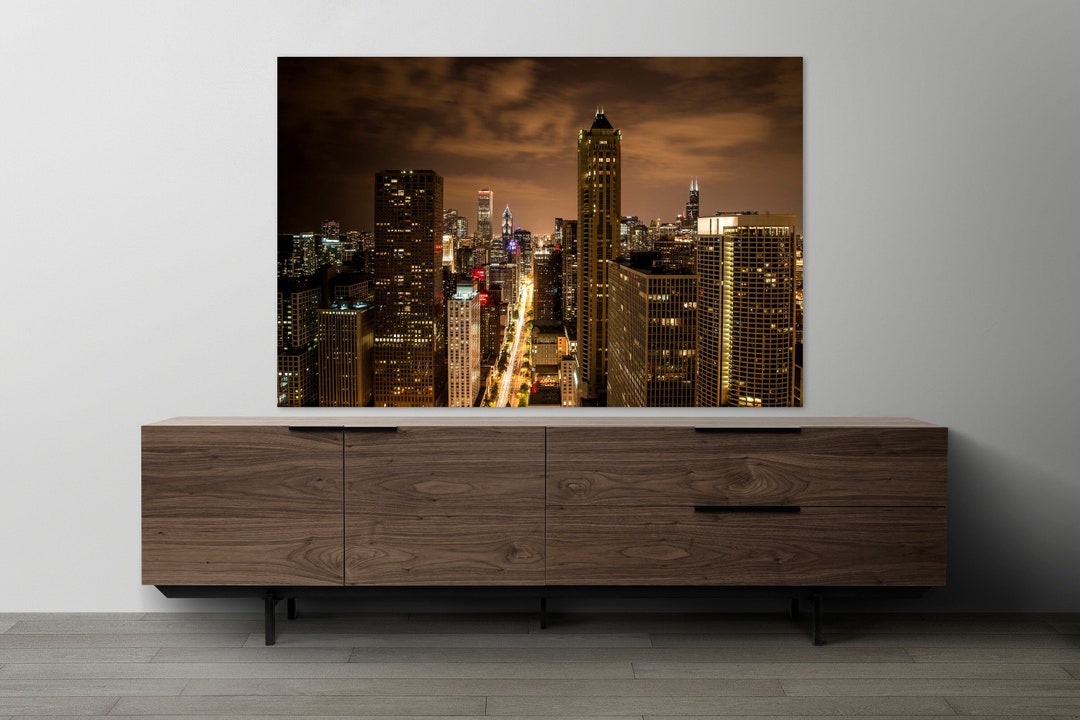 Skyscraper Canvas, City Canvas Wall Art, Large Canvas Print, City View