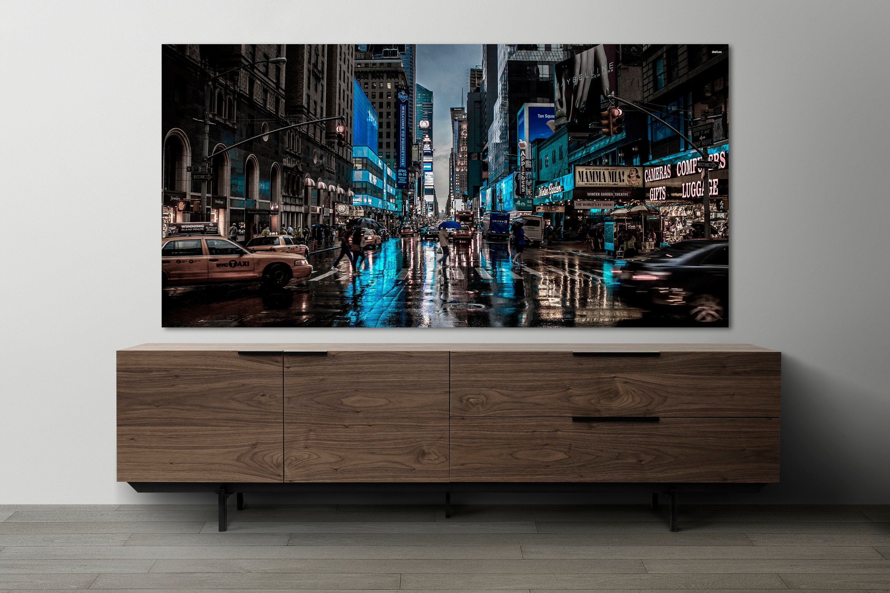 New York City Canvas, Cityscape Canvas, Huge Canvas Art, City Wall Art