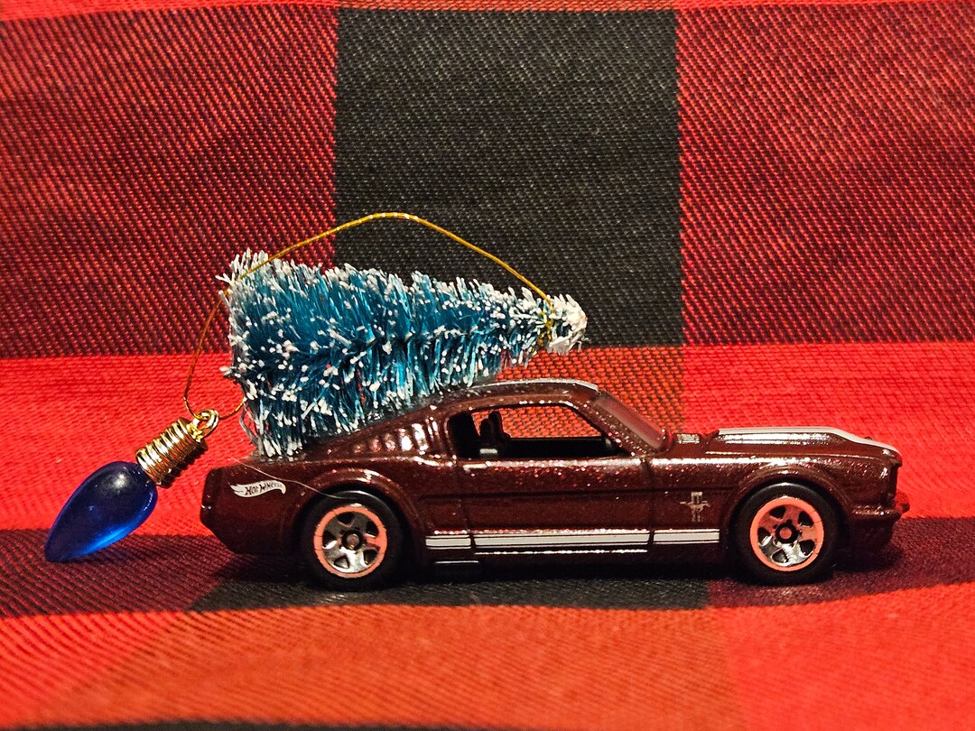 Ford Mustang Fastback Christmas Tree Ornament 65 Mustang Etsy