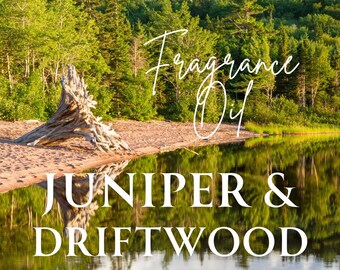 JUNIPER & DRIFTWOOD - FRAGRANCE Oil- Roll On Perfume Oil, Driftwood Perfume, Luxury Perfume, Driftwood Fragrance, Luxury Fragrance, Woody