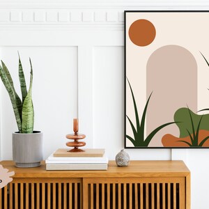 Boho Abstract Wall Art Prints, Boho Wall Art, Digital Download, Boho Printable Wall Art, Wall Art Abstract Boho, Boho Decor, Boho Print