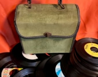Records; 45 RPM with Travel Case