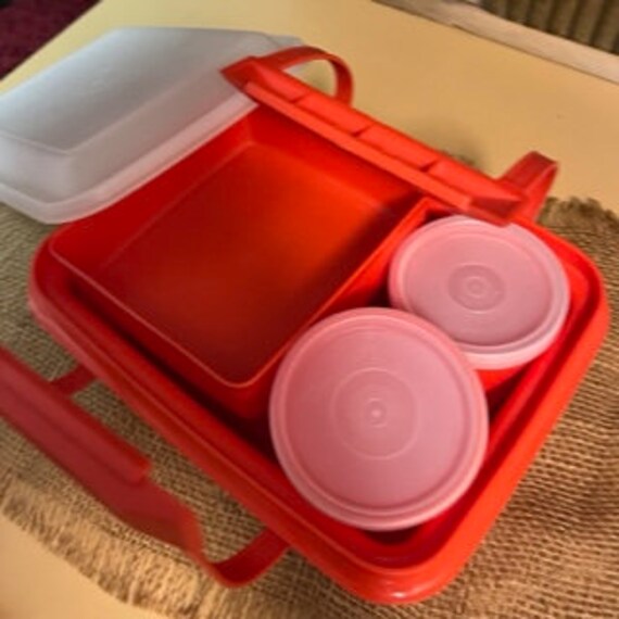 Tupperware Lunch Buddy Pack N Carry Lunch Box Gem