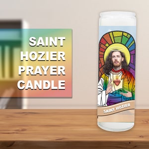 Saint Hozier Prayer Candle