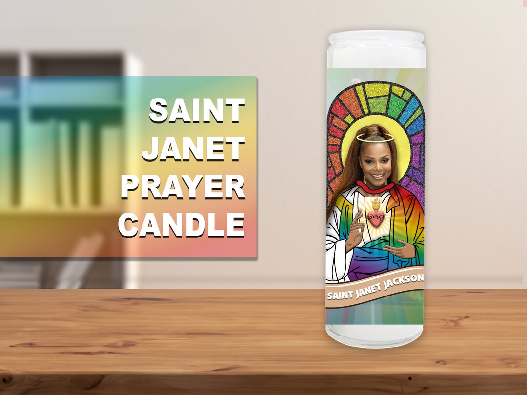 Saint Prayer Candle Etsy