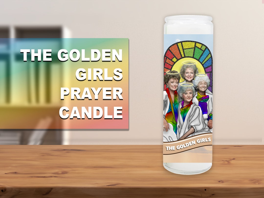 The Golden Girls Prayer Candle - Etsy