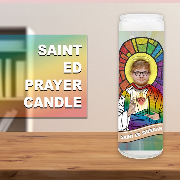Saint Ed Prayer Candle