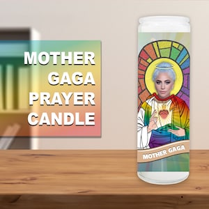 Mother Gaga Prayer Candle