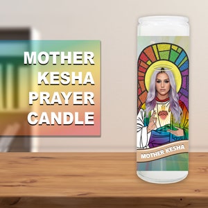 Saint Kesha Prayer Candle