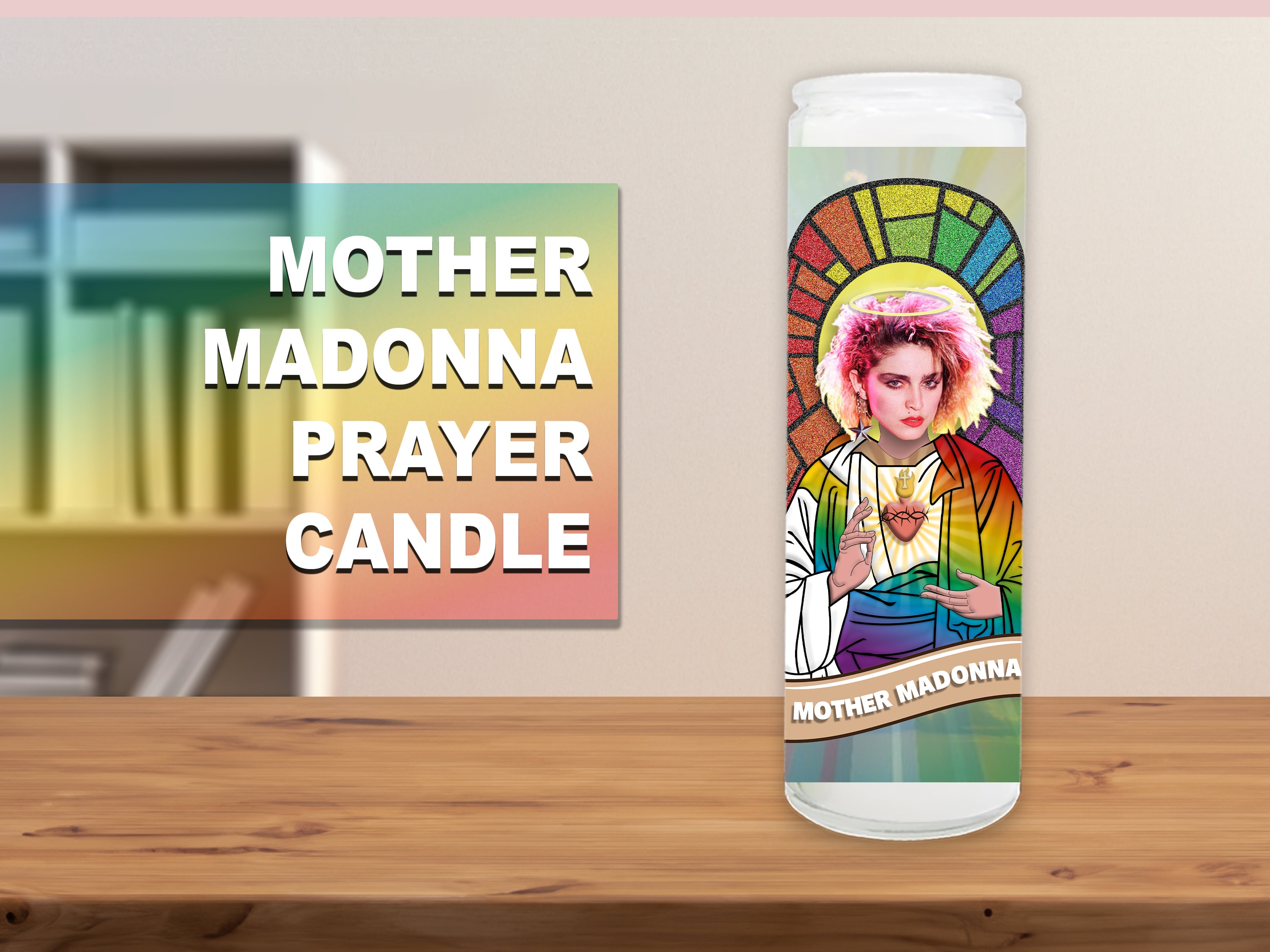 Mother Madonna Prayer Candle