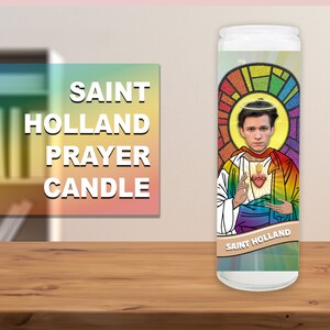 Saint Holland Prayer Candle