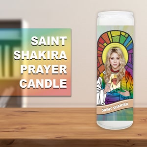 Mother Shakira Prayer Candle