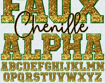 Lettres de Noël en fausse chenille PNG, paillettes de Noël, patch en fausse chenille, Alpha Doodle, patchs universitaires, paillettes, Alpha Pack 2FC