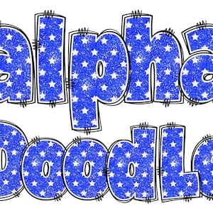 Patriottische glitter alfabet PNG, 4 juli, Independence Day, Alpha Doodle, Glitter Letters, Stars Doodle, Amerikaanse vlag, Alpha Pack, Doodle 5D