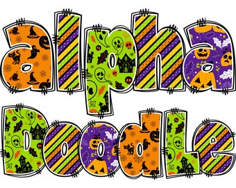 BUNDEL Halloween-alfabet PNG, Halloween-letters, png-letters, Halloween-alfadoodle, Halloween-alfabet, Halloween-doodle, alfa-doodle 22