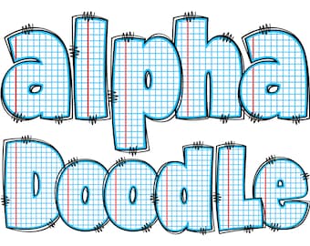 Alfabeto de regreso a la escuela PNG, Cartas escolares, Letras PNG, Doodle alfa escolar, Doodle de regreso a la escuela, Doodle de papel cuadriculado, Doodle alfa 20D