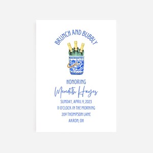 Bridal Brunch Invitation