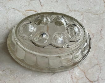 Small Vintage Glass Jelly Mould