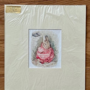 Impresión vintage de Beatrix Potter - Benjamin Bunny (Peter Rabbit)