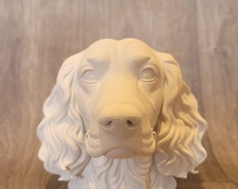 Springer Spaniel Bust – Dog Lover Gift, UK Made