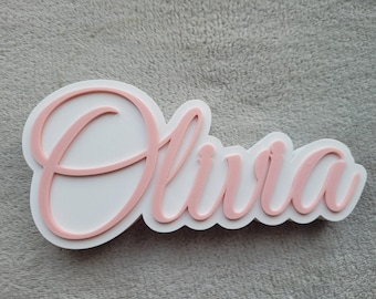 Girls Freestanding Name Sign