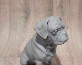 Puggle Dog Ornament, Sausage Dog Shelf Decor