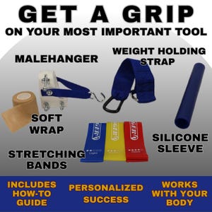 New Patented Malehanger - Complete Kit (EU Countries ONLY PLEASE) Use Coupon Code mh10off for 10% off your purchase!