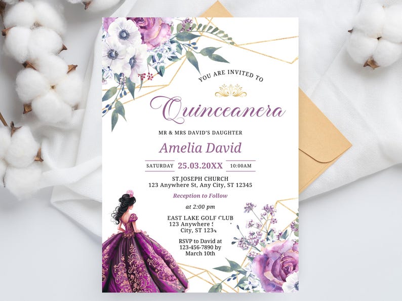 laser cut invitation
Quince Anos invite
Sweet 15 invitation
Sweet XV invites
Quinceañera invite
custom laser invite
Romantic laser card
glitter laser invite
lavender invites
lavender laser card
lavender Anos invite
light purple invite
violet laser